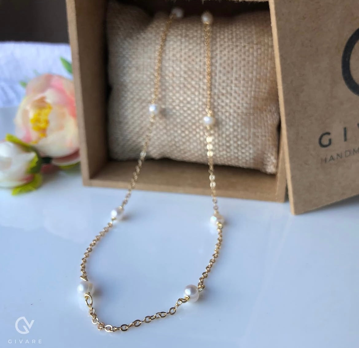 Choker de Perlas Cultivadas