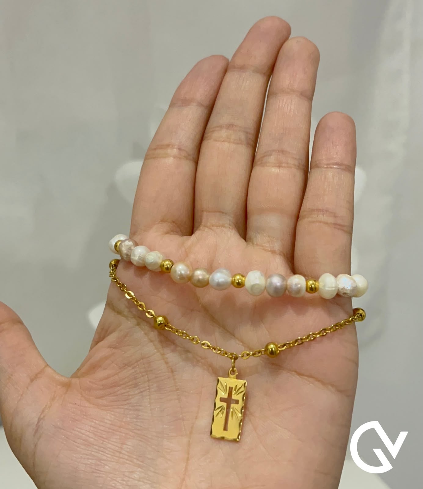 Pulsera Perla del Río 🤍✨