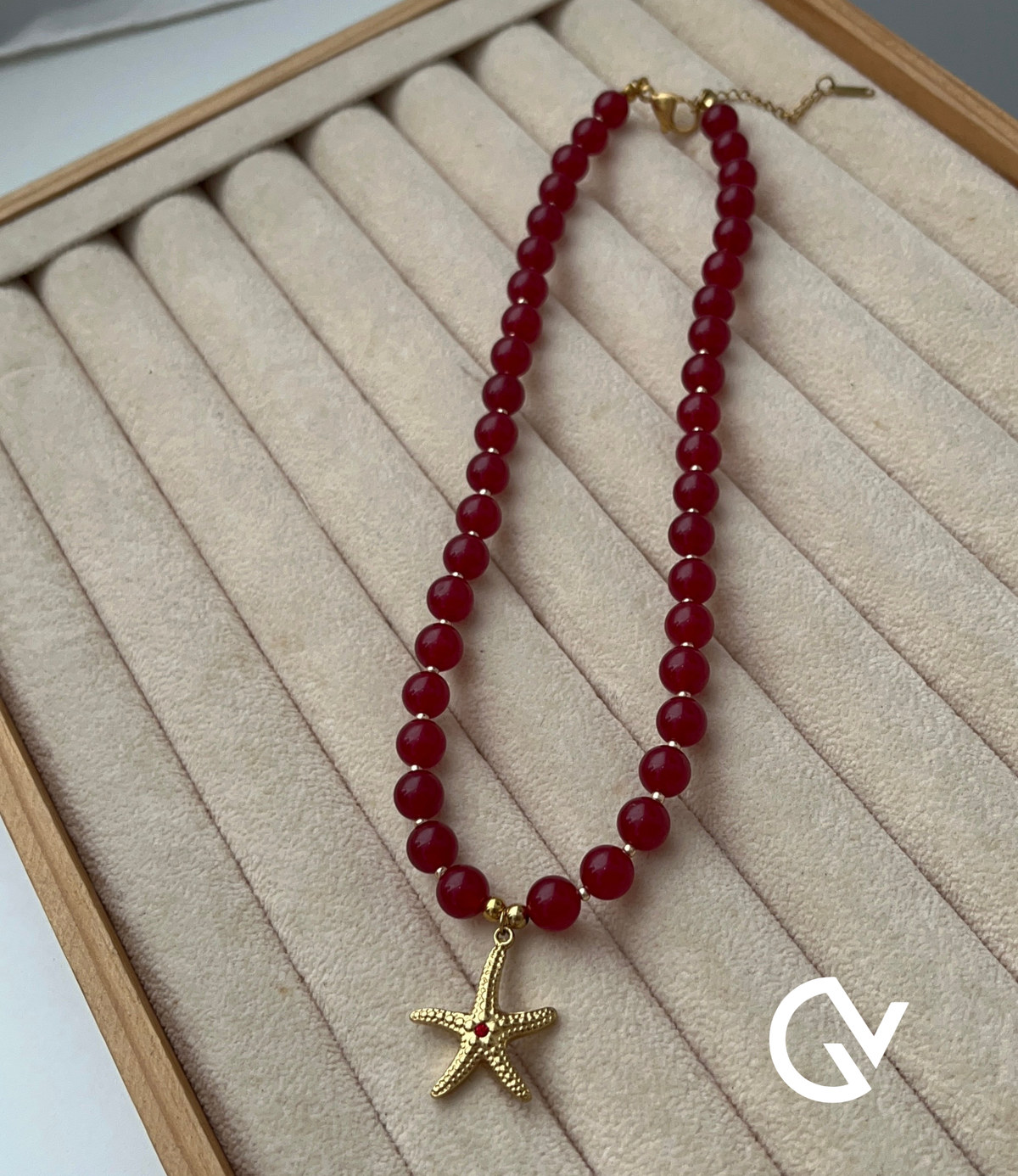 Collar Estrella Carmesí
