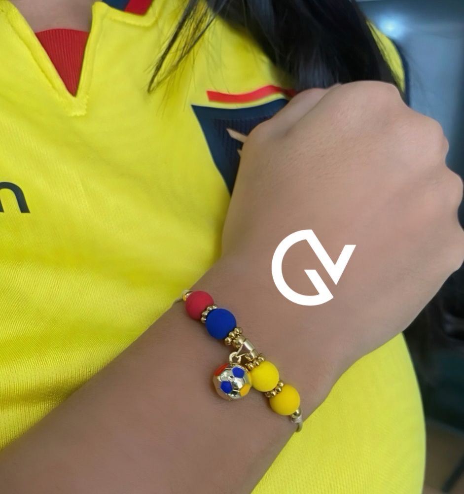 Pulsera ajustable TRICOLOR