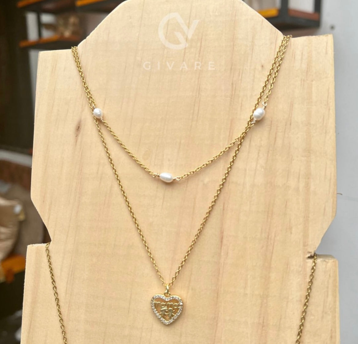 Cadena doble "Mamá Givare"