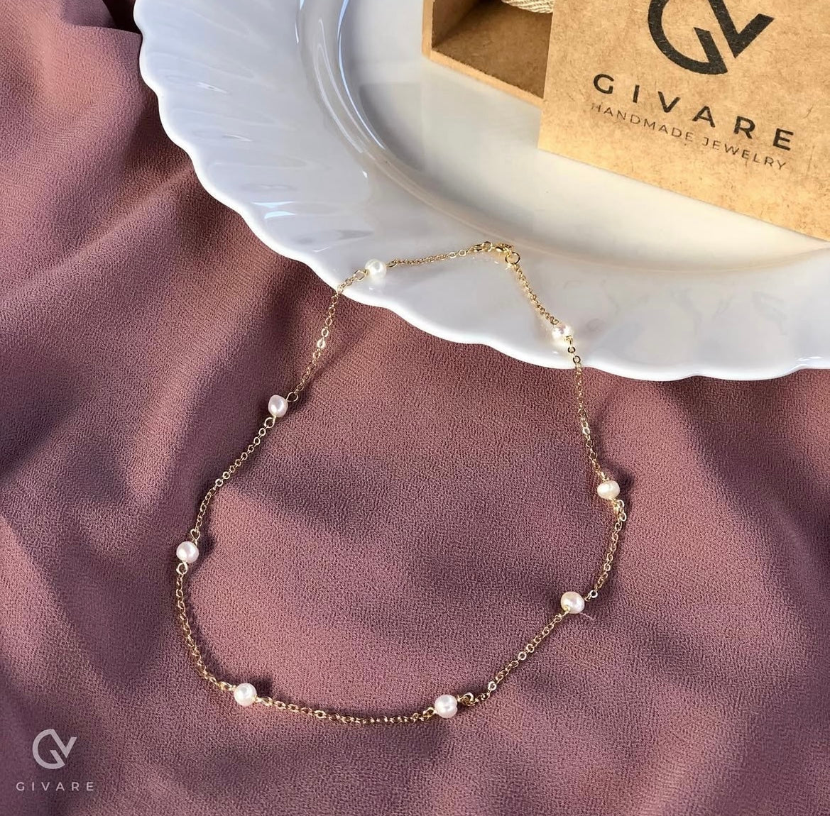 Choker de Perlas Cultivadas