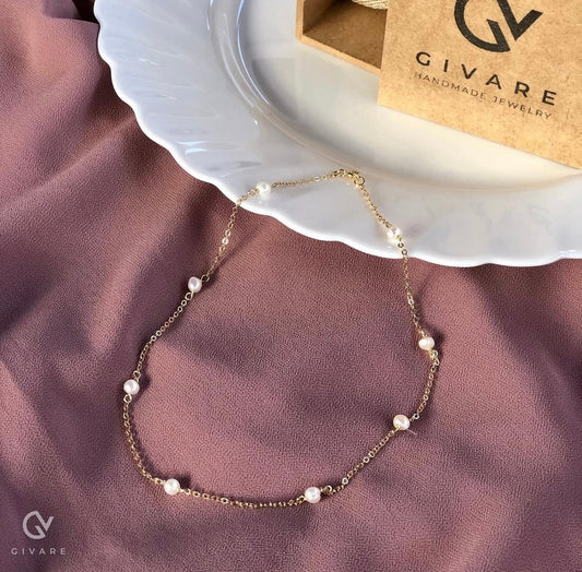 Choker de Perlas Cultivadas