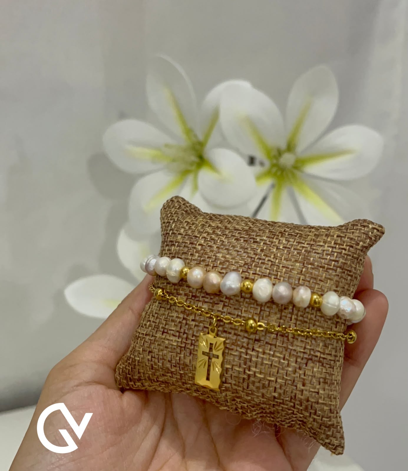 Pulsera Perla del Río 🤍✨